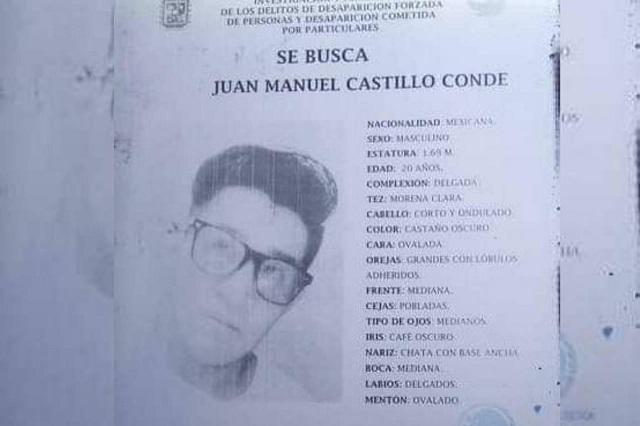 Hallan muerto en barranca a joven desaparecido en Puebla