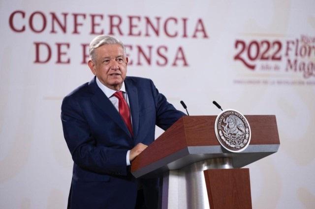 El presidente López Obrador lamenta la muerte de gobernador de Puebla