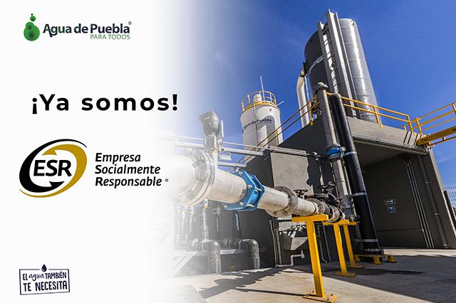 Es Agua de Puebla Empresa Socialmente Responsable