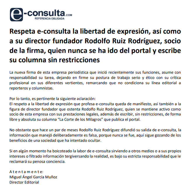 Comunicado